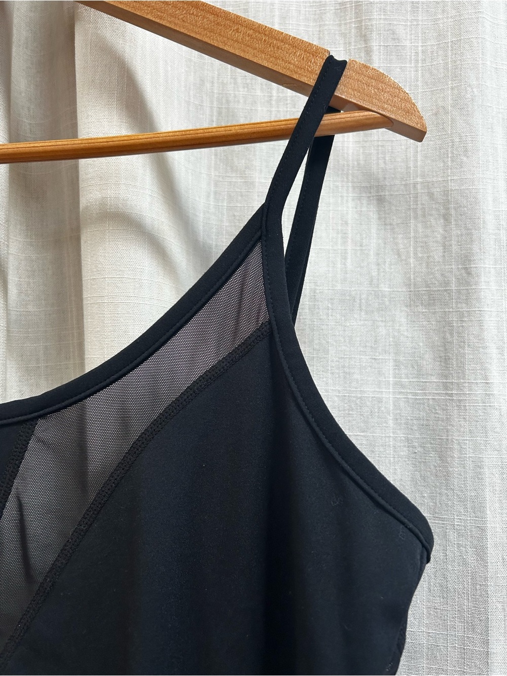 Buffbunny Collection Black Barre Bodysuit featuring a distinct mesh XXX LARGE - Picture 2 of 11